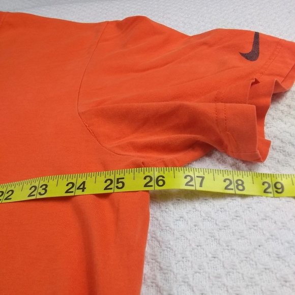 DENVER BRONCOS TEE 2  SMALL HOLES NO STAINS - Picture 3 of 5